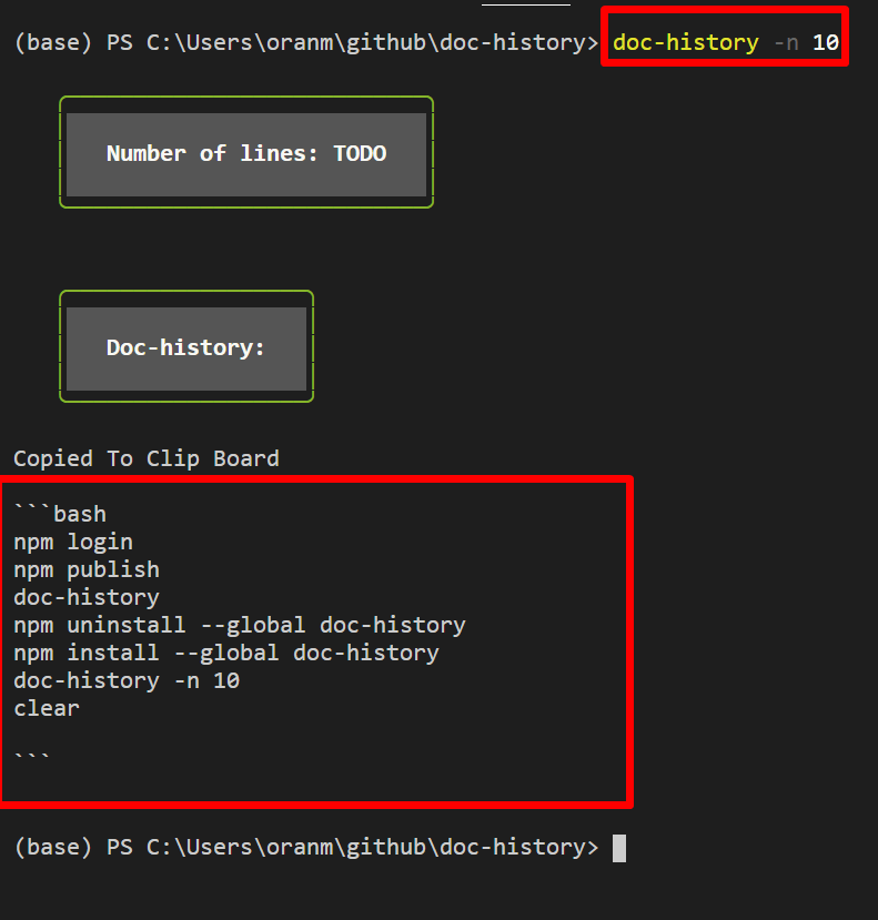 OpenSource: doc-history command-line tool