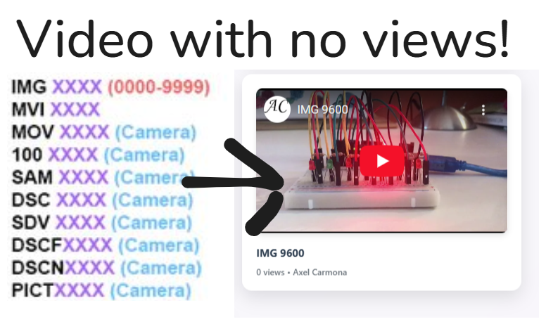 i made a thing: YouTube Hidden Video Search Generator